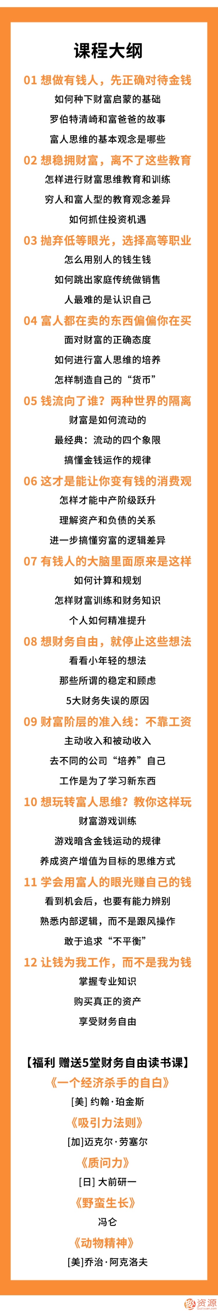 富爸爸窮爸爸：百萬(wàn)財商課_資源網(wǎng)站插圖1