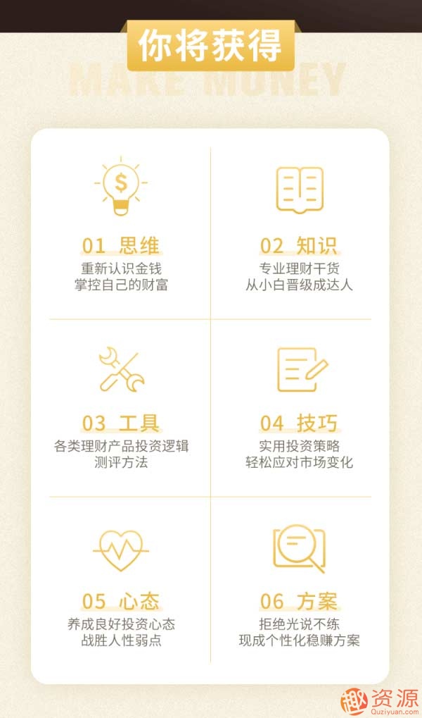 15節小白理財實(shí)戰課，幫你抓住更多賺錢(qián)機會(huì )插圖
