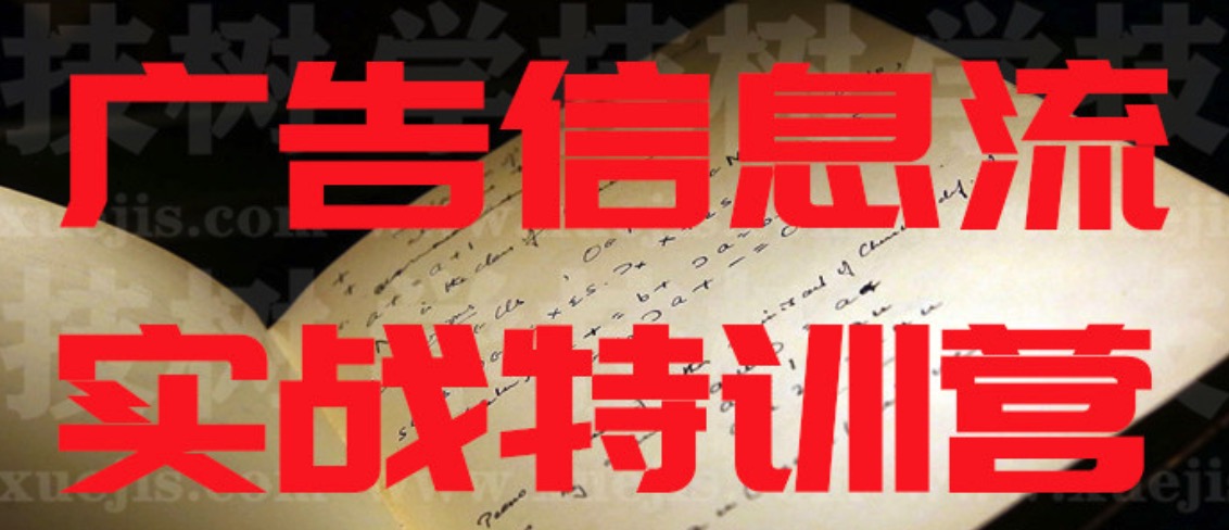 廣告信息流實(shí)戰特訓營(yíng)  百度網(wǎng)盤(pán)插圖