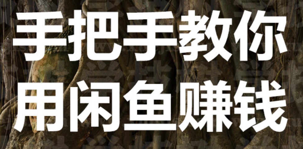 手把手教你如何通過(guò)閑魚(yú)賺錢(qián)  百度網(wǎng)盤(pán)插圖