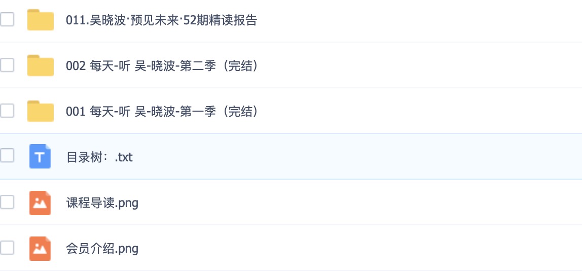 吳曉波頻道百度網(wǎng)盤(pán)分享合集 百度網(wǎng)盤(pán)插圖1