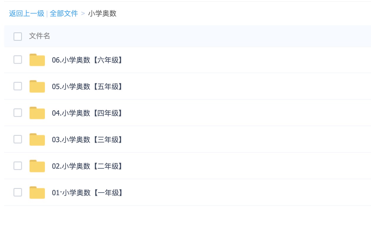 小學(xué)奧數一二三四五六年紀精品教程教材資料合集 百度網(wǎng)盤(pán)插圖1