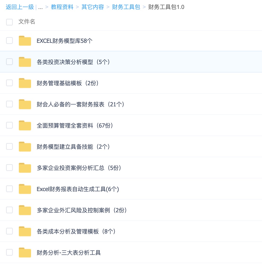 財務(wù)工具包1.0-5.0+財務(wù)大禮包（常用Excel表格，財務(wù)PPT，財務(wù)分析等） 百度網(wǎng)盤(pán)插圖3