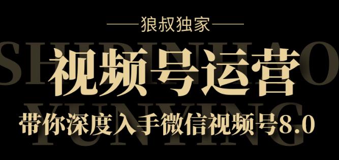 視頻號運營(yíng)實(shí)戰課8.0-第1張圖片-學(xué)技樹(shù)