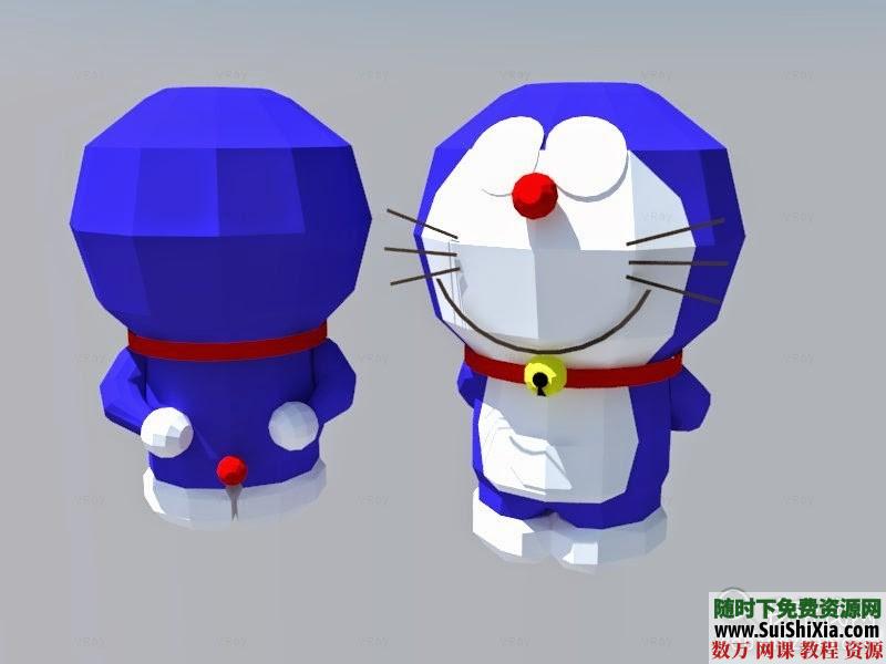 一些簡(jiǎn)單的3D紙模圖片、PDF素材_趣資料視頻資源插圖4
