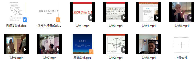 針灸：焦順發(fā)~焦氏頭針培訓班高清視頻14.64G含課件_百度云網(wǎng)盤(pán)視頻教程插圖1