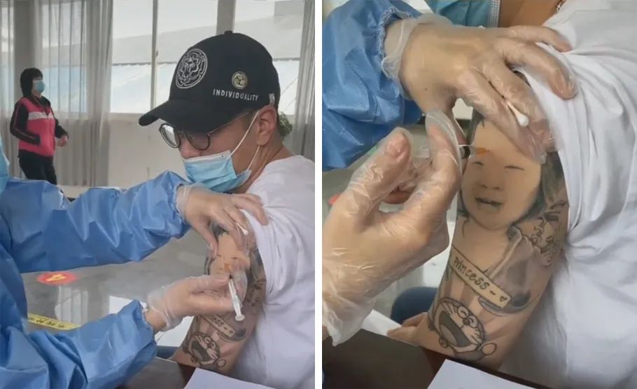 這孔雀紋身真大??！插圖21