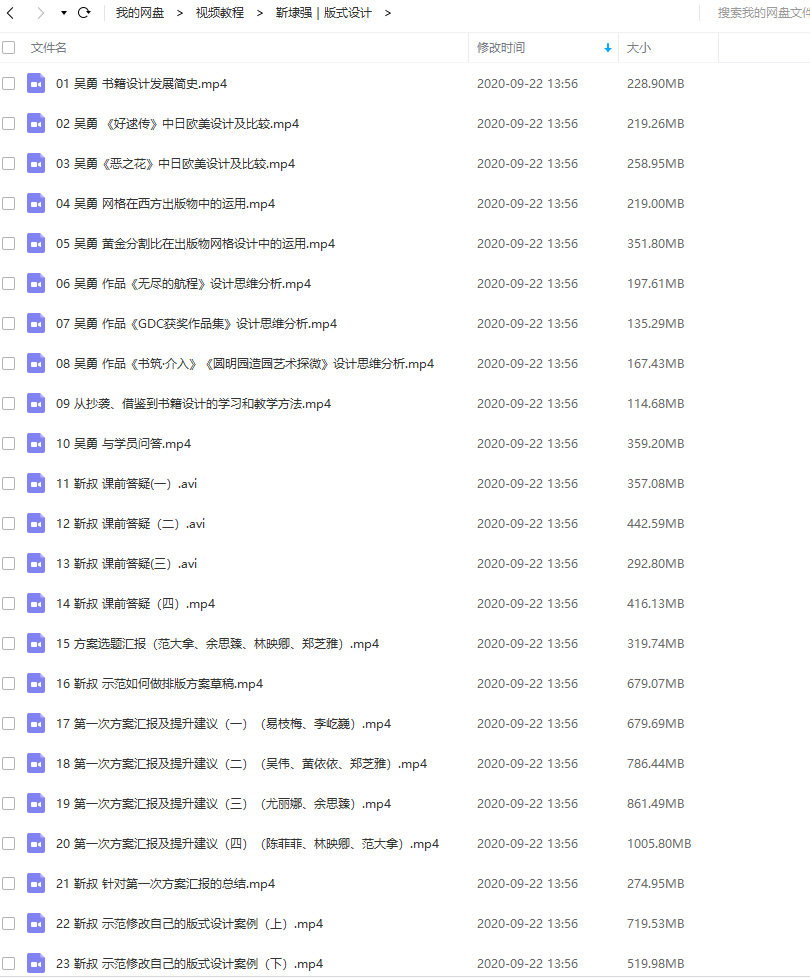 靳埭強版式設計課_百度云網(wǎng)盤(pán)資源教程插圖1
