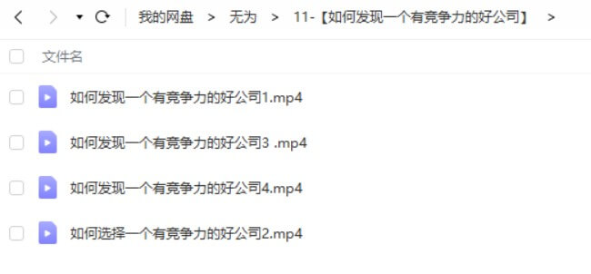無(wú)為投資講壇《如何發(fā)現一個(gè)有競爭力的好公司》_百度云網(wǎng)盤(pán)資源教程插圖1