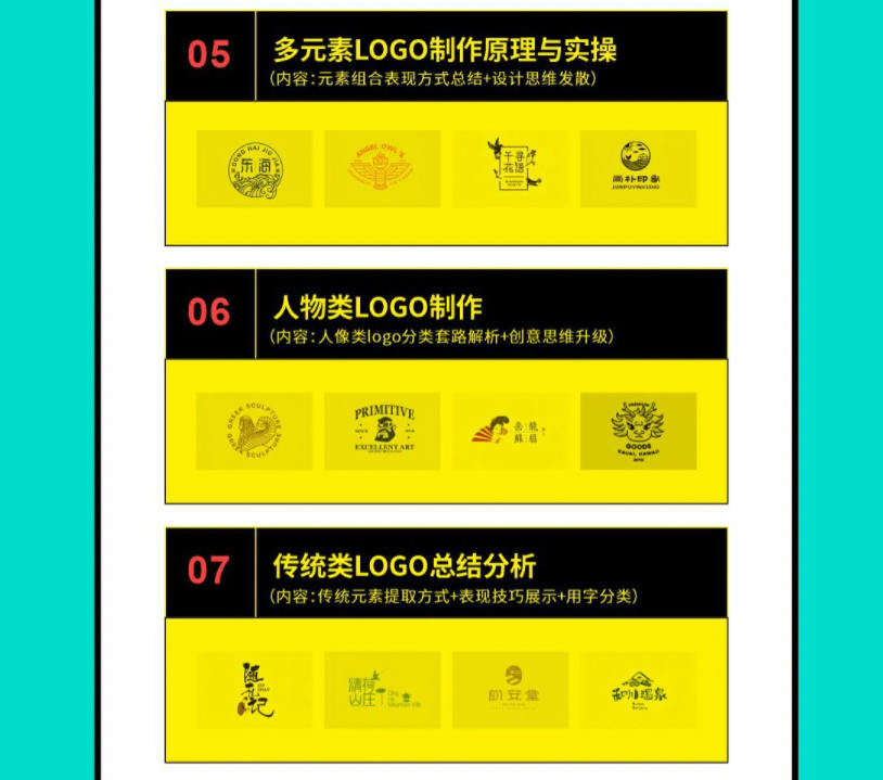 付頑童LOGO品牌標志設計特戰營(yíng)2021年8月_百度云網(wǎng)盤(pán)視頻教程插圖2