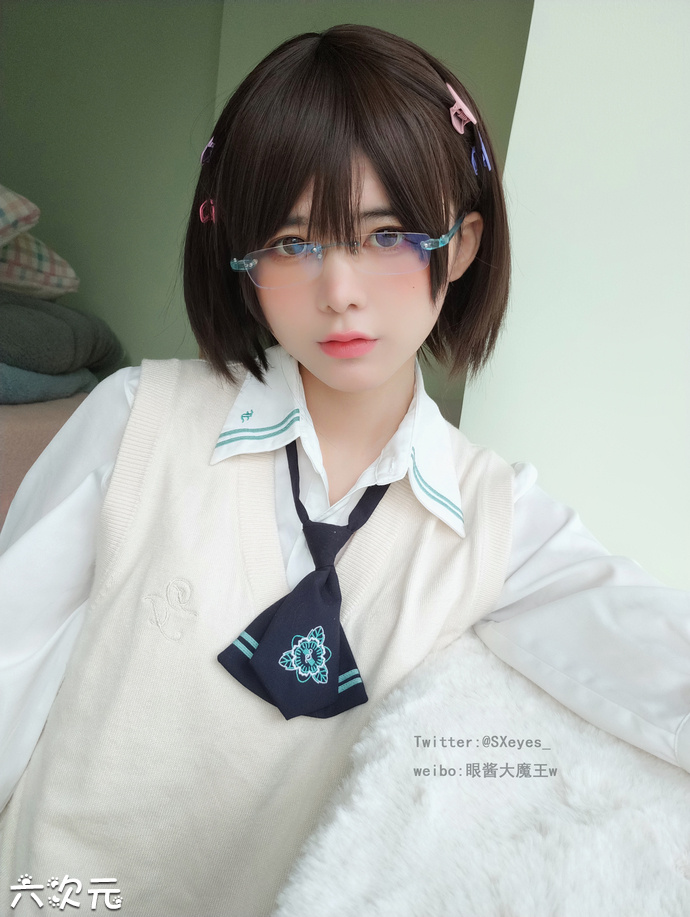 少女感滿(mǎn)滿(mǎn)！眼醬大魔王COS攝影作品圖包合集68套插圖