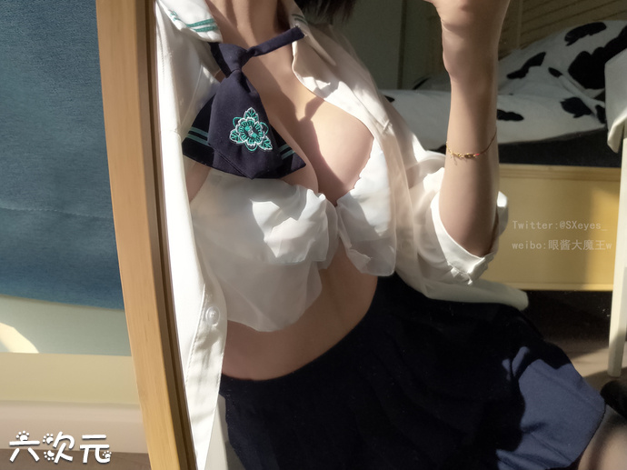 少女感滿(mǎn)滿(mǎn)！眼醬大魔王COS攝影作品圖包合集68套插圖5