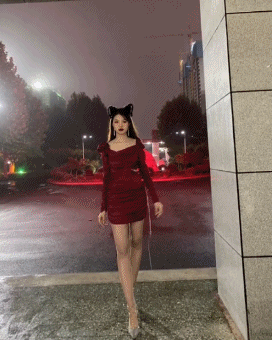身高183的小姐姐cos阿貍魅惑，你頂得住嗎？插圖6