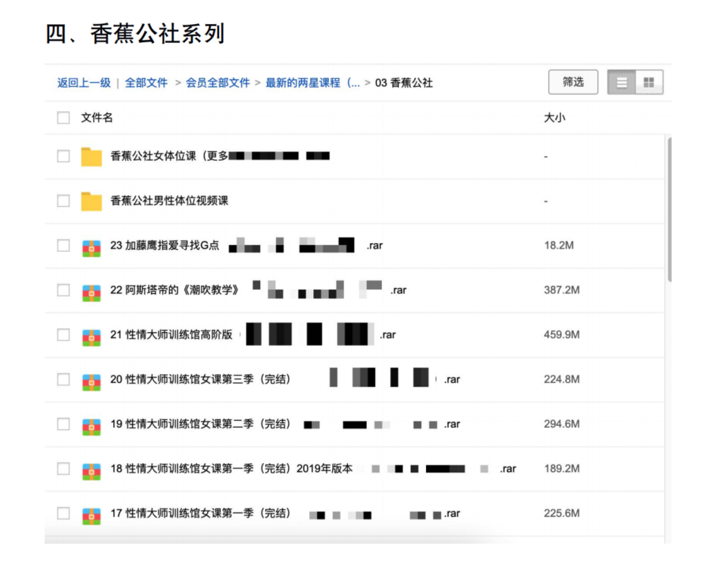 香蕉公社全套訓練館教學(xué)視頻插圖