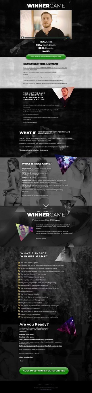 TODDV_WINNER GAME （托德·瓦倫丁-贏(yíng)家游戲）插圖
