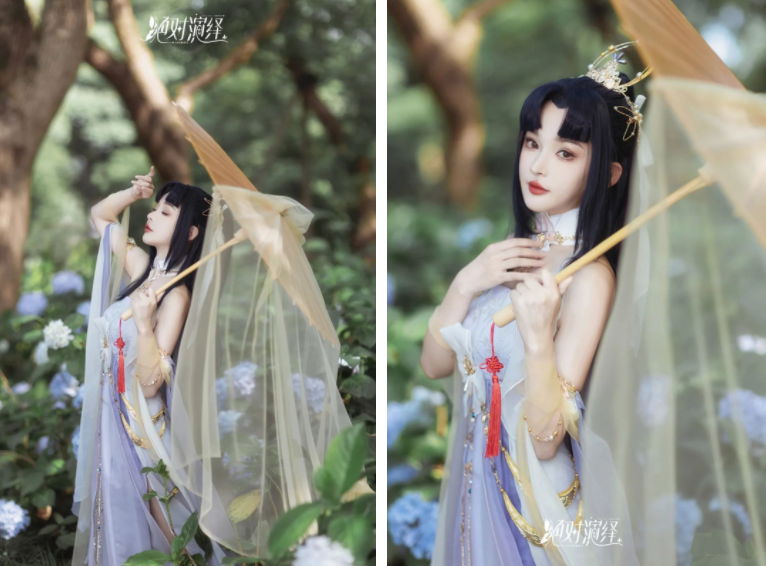 百萬(wàn)網(wǎng)友在線(xiàn)認老婆 00后大學(xué)生cos絕對演繹古風(fēng)仙女插圖7