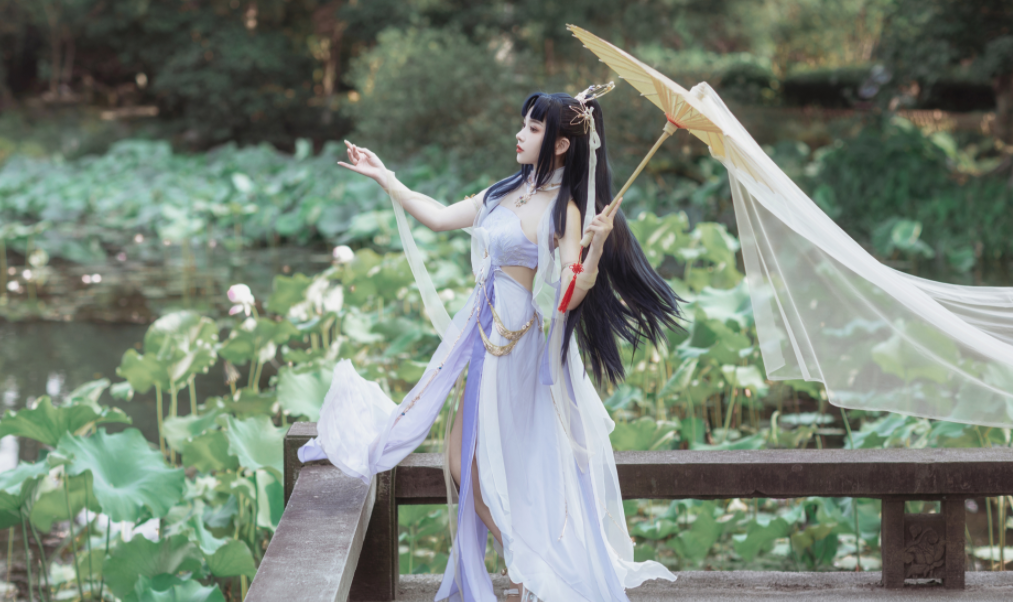 百萬(wàn)網(wǎng)友在線(xiàn)認老婆 00后大學(xué)生cos絕對演繹古風(fēng)仙女插圖8