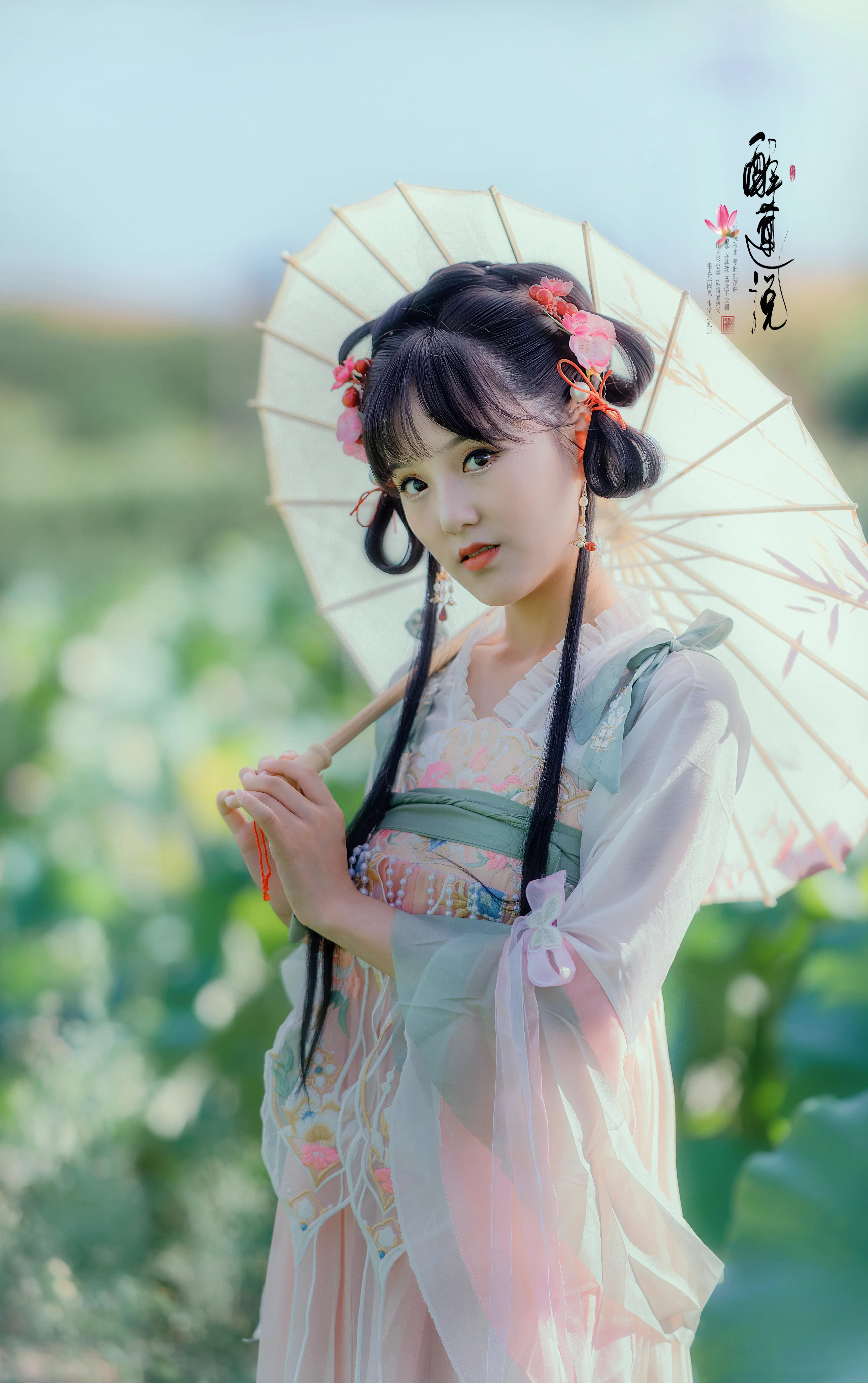 心醉迷，夢(mèng)醉迷。葉鋪池，花開(kāi)池。插圖4