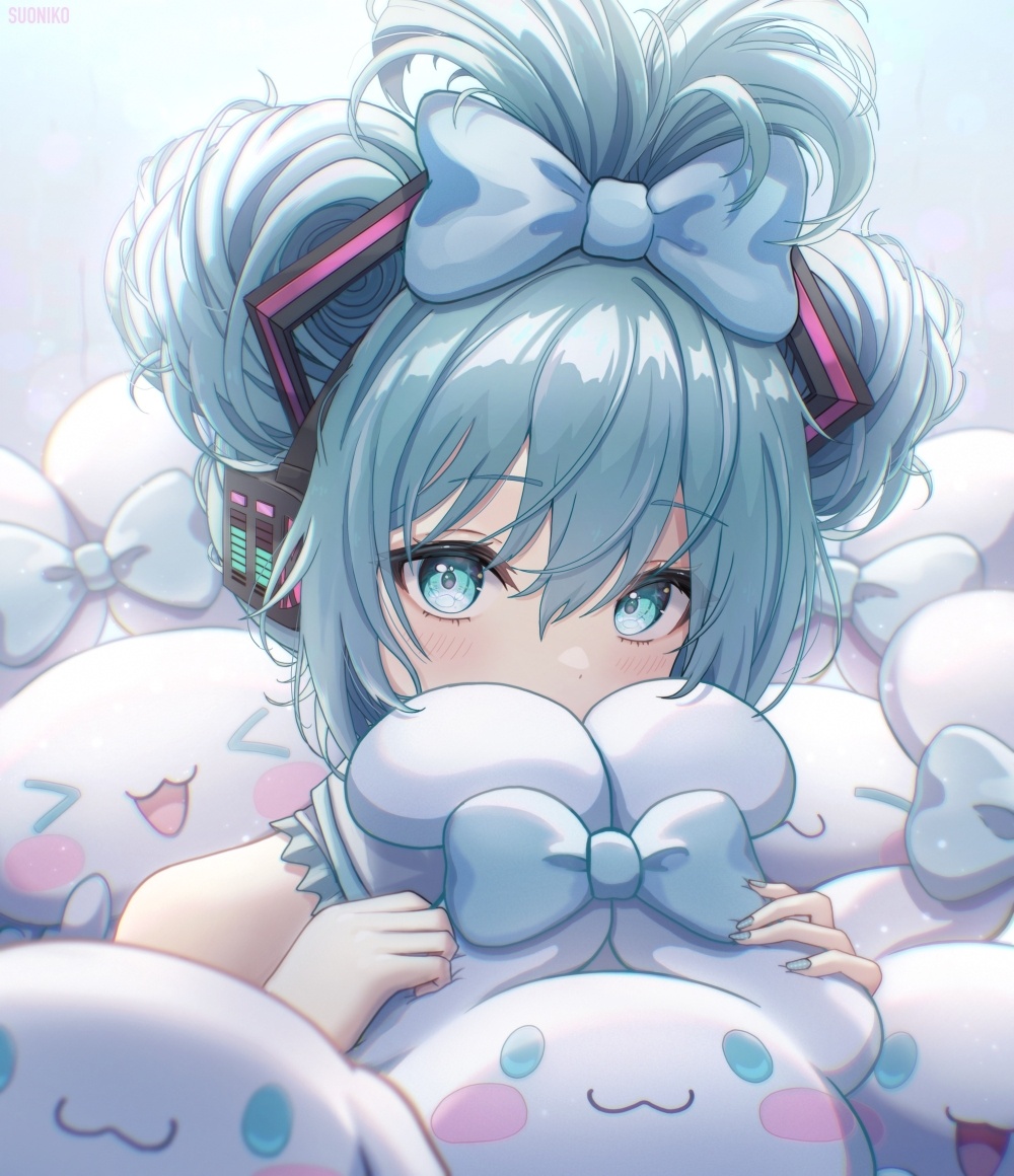 萌萌的玉桂狗初音未來(lái)組合登場(chǎng)，雙倍的萌萌氣息超治愈插圖11