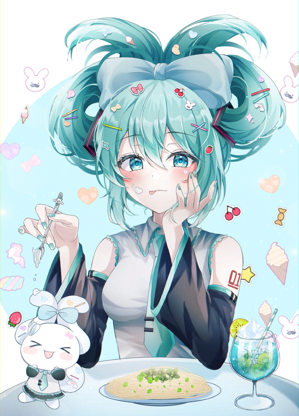 萌萌的玉桂狗初音未來(lái)組合登場(chǎng)，雙倍的萌萌氣息超治愈插圖14