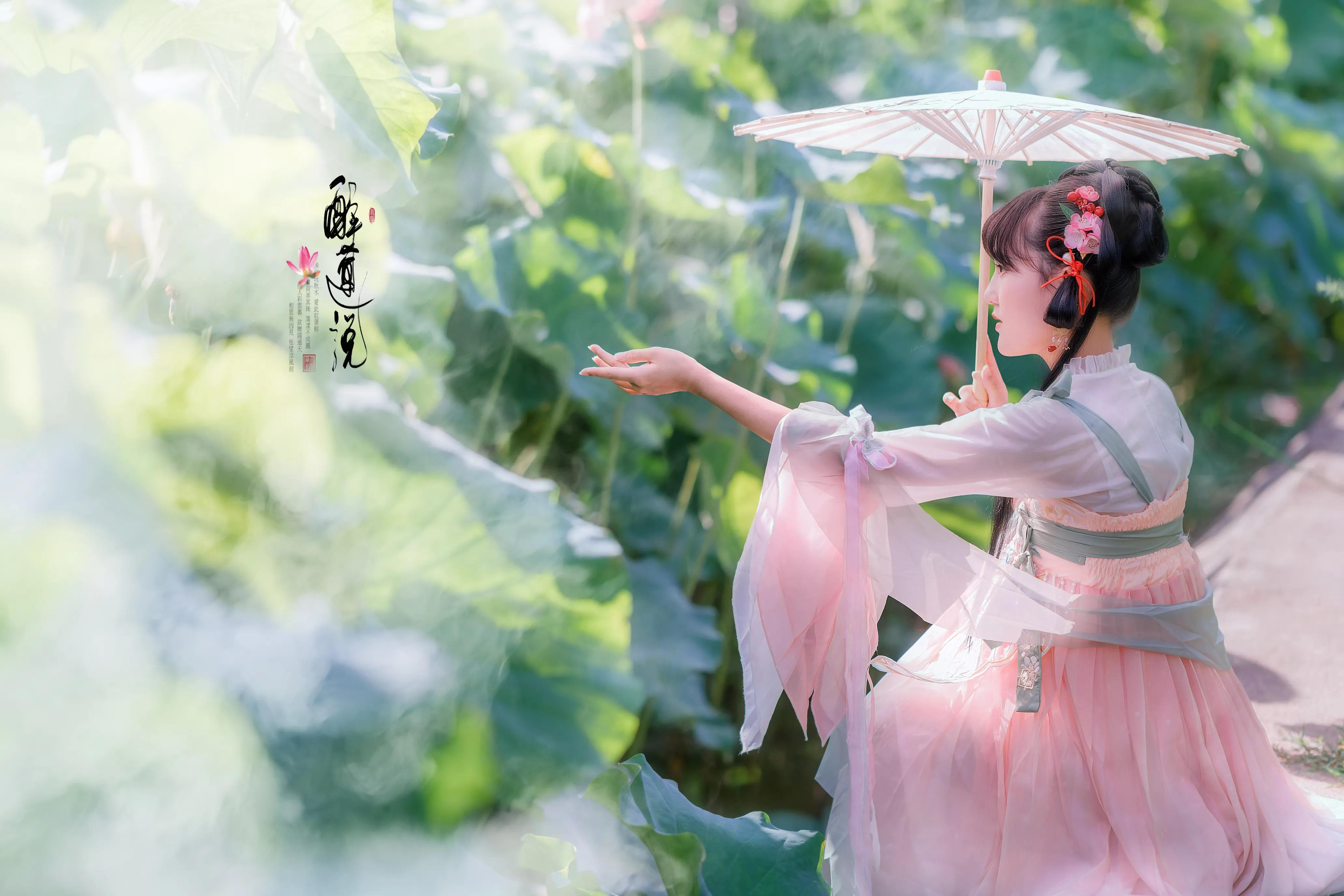 心醉迷，夢(mèng)醉迷。葉鋪池，花開(kāi)池。插圖5