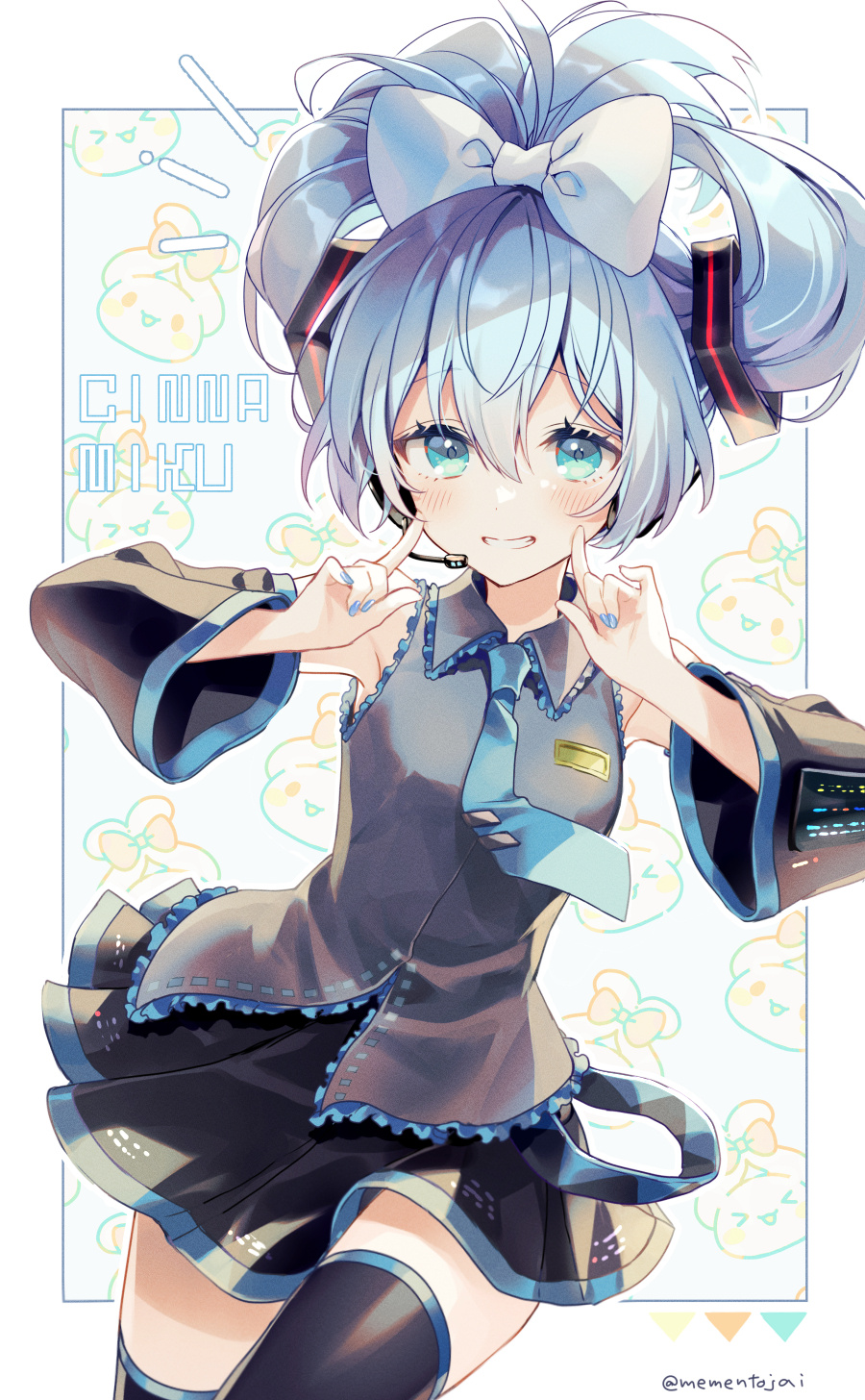 萌萌的玉桂狗初音未來(lái)組合登場(chǎng)，雙倍的萌萌氣息超治愈插圖20