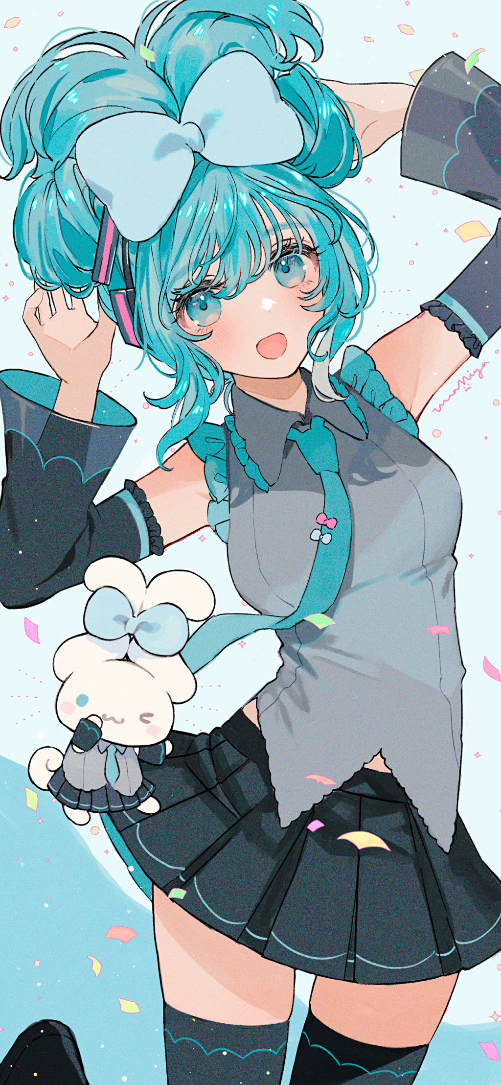 萌萌的玉桂狗初音未來(lái)組合登場(chǎng)，雙倍的萌萌氣息超治愈插圖18