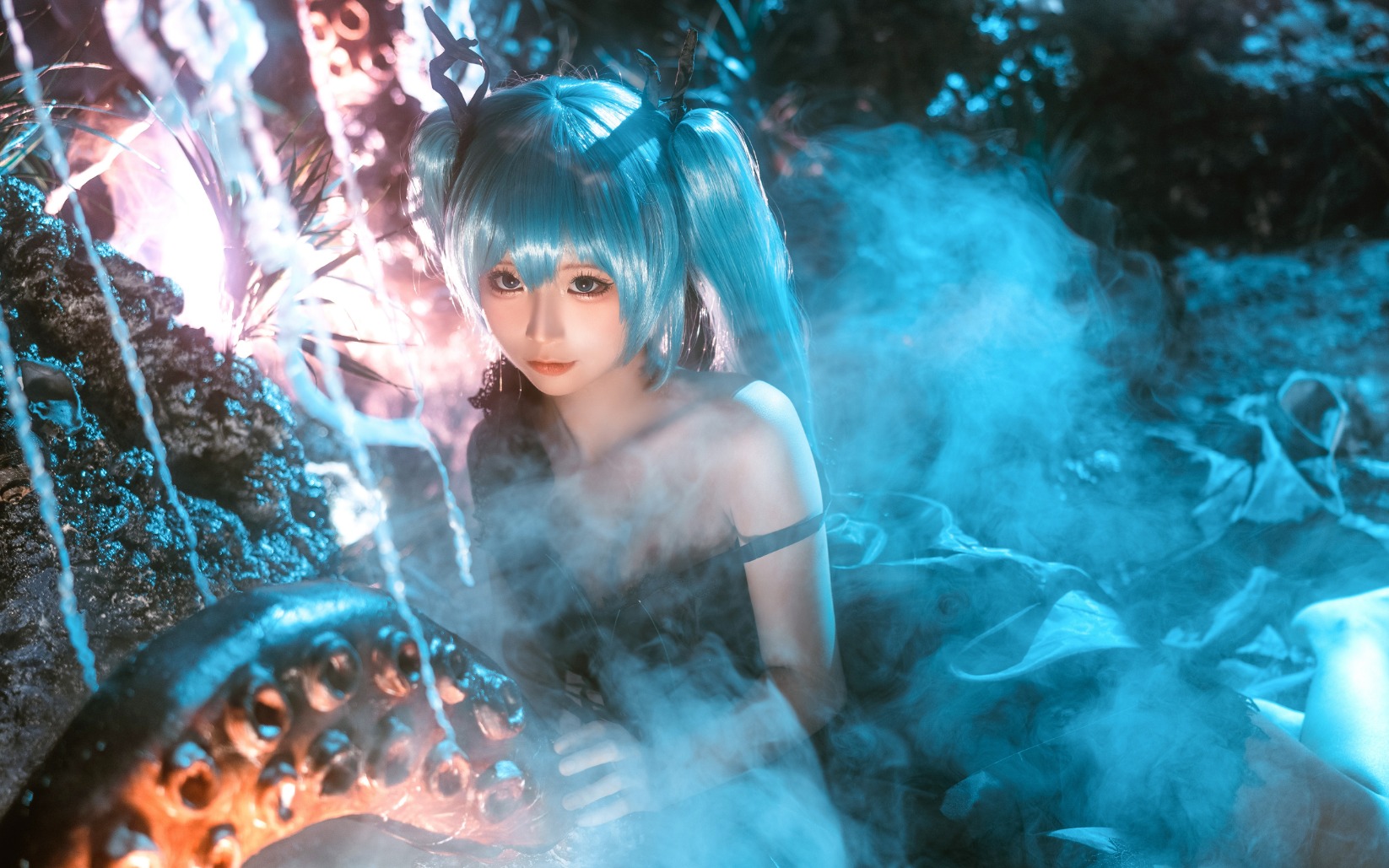 文藝復古！蠢沫沫推出初音未來(lái)深海少女主題作品插圖