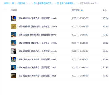 【中醫上新】535.曲黎敏-《黃帝內經(jīng)：胎育智慧》（視頻·全8集）插圖
