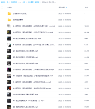 andy『達芬奇調色進(jìn)階課』「航拍」調色案例課 調色思路百度網(wǎng)盤(pán)插圖