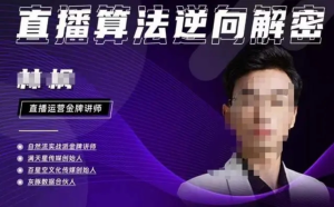 林楓?2023新課直播算法逆向解密，選品、建模、老號重啟、控流、羅盤(pán)分析百度網(wǎng)盤(pán)插圖