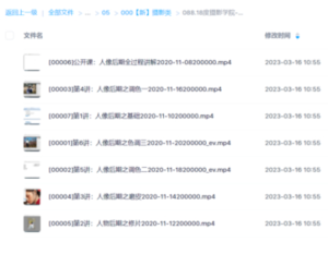 18度攝影學(xué)院-人像攝影后期全解析課程百度網(wǎng)盤(pán)插圖