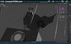 考拉第1期Blender3D角色風(fēng)格化表現百度網(wǎng)盤(pán)插圖