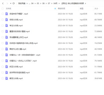 【阿倫】核心自信精進(jìn)訓練課插圖