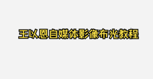 王以恩布光課百度網(wǎng)盤(pán)插圖