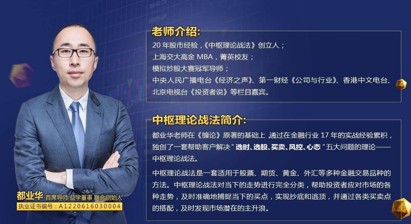 【都業(yè)華】都業(yè)華財富錦囊《中樞理論戰法》2024年中樞新系統課 視頻+文檔插圖