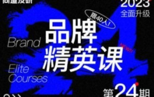 【設計上新】233. 尚道設研品牌精英班第24期2023年【畫(huà)質(zhì)不錯只有視頻】