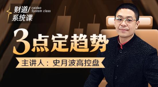 【史月波高控盤(pán)】史月波 三點(diǎn)定趨勢插圖