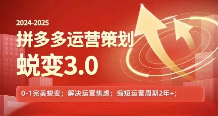 2024-2025拼多多運營(yíng)策略蛻變3.0，0~1完美蛻變，解決信息焦慮插圖