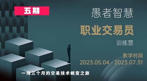 【愚者智慧】原價(jià)26800元的《職業(yè)交易員訓練營(yíng) 第五期》插圖